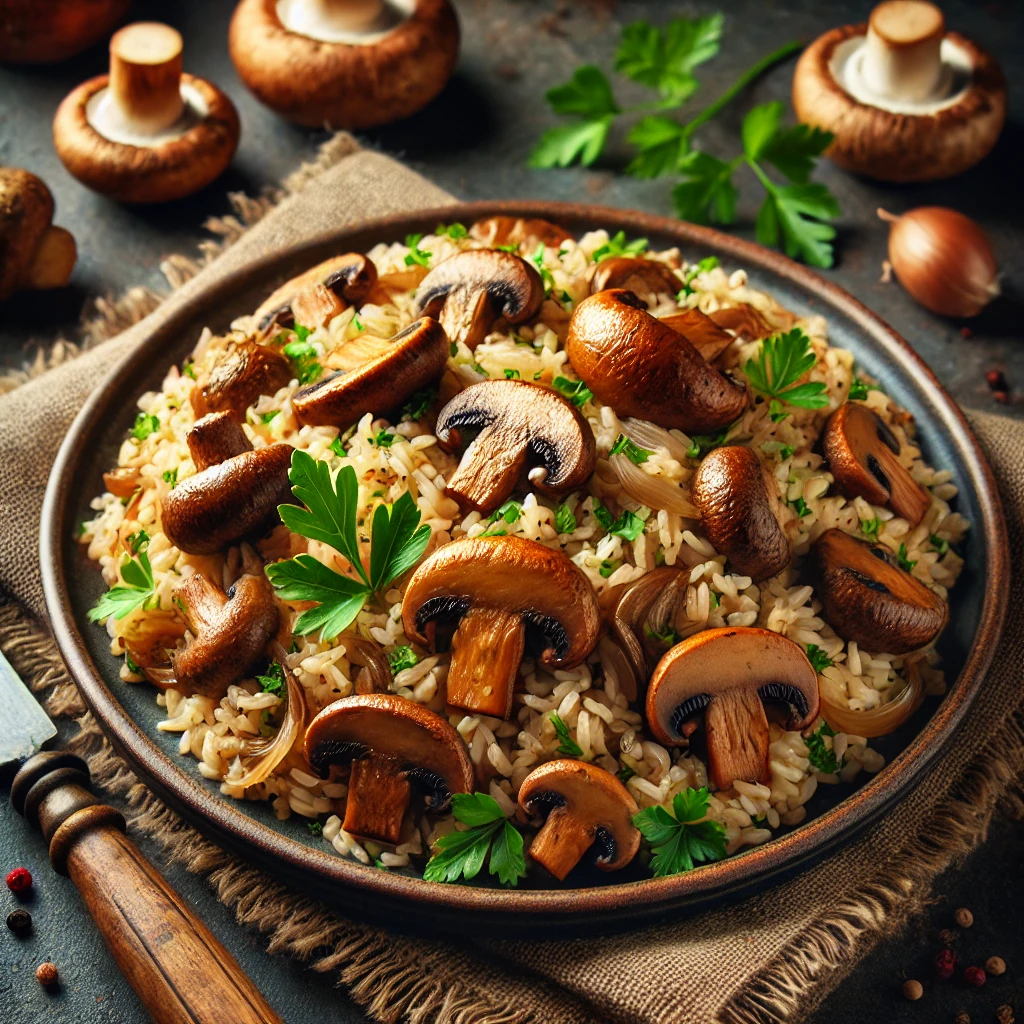 Recept za Pilav sa Vrganjima